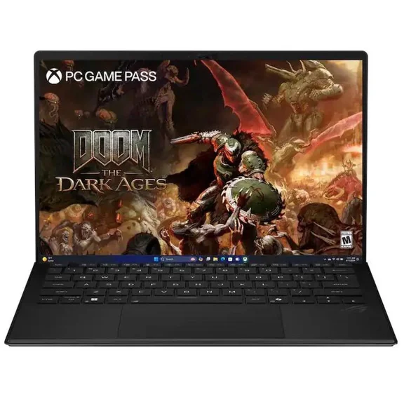 ASUS - ROG Flow Z13 13.4" 2.5K 180Hz Touch-Screen Gaming Laptop - Copilot+ PC - AMD Ryzen AI Max+ 395 - 64GB RAM - 1TB SSD - Off Black