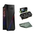 thumbnail image 1 of ASUS ROG G15CE-B11 Gaming & Entertainment Desktop PC (Intel i7-11700KF 8-Core, GeForce RTX 2060, 32GB RAM, 2x8TB PCIe SSD (16TB), Wifi, USB 3.2, HDMI, Bluetooth, Win 10 Pro) with TUF Gaming P3, 1 of 6