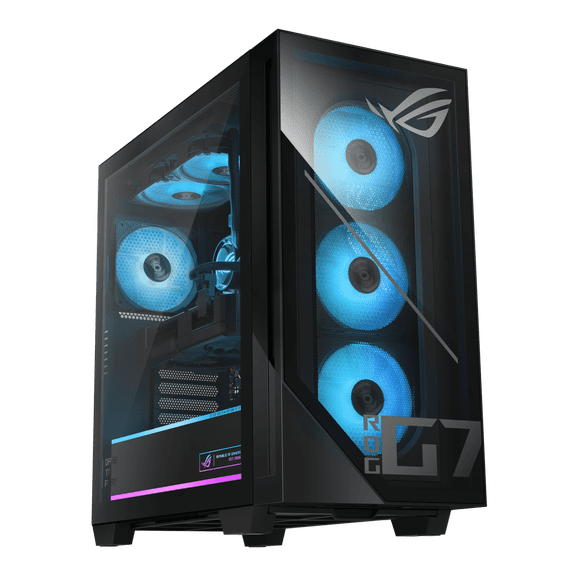ASUS ROG G700 (2026) Gaming Desktop PC, Intel Core Ultra 7 265F Processor, NVIDIA GeForce RTX 5070, 1TB M.2 NVMe PCIe 4 SSD, 16GB DDR5 RAM, windows 11 home, G700TF-DS774