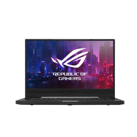 ASUS ROG Gaming 15.6" FHD, AMD Ryzen 7 3750H, NVIDIA GeForce GTX 1660Ti Graphics, 8GB RAM, 512GB SSD, Brushed Black, GA502DU-WB73