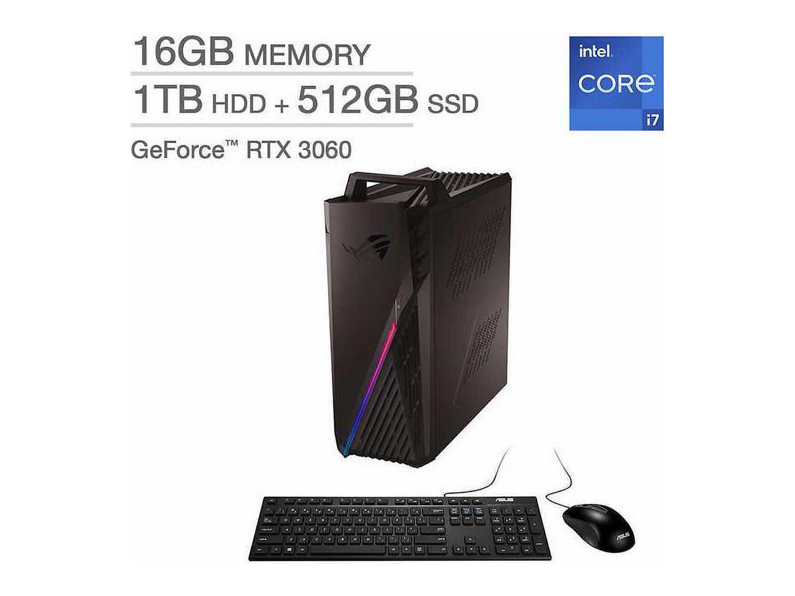 ASUS ROG Gaming Desktop Intel Core i712700F GeForce RTX 3060