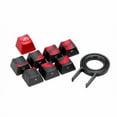 thumbnail image 1 of ASUS ROG Gaming Keycap Set - Textured Side-Lit Design for FPS & MOBA Gaming | Accurate Keypress with Strong Grip | Compatible with Cherry MX Switches | Includes Keycap-Puller Tool for Easy Installatio, 1 of 4
