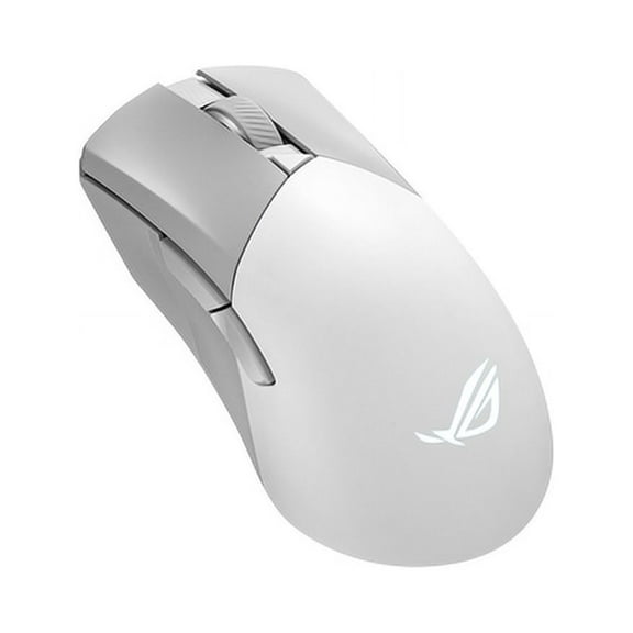 ASUS ROG Gladius III AimPoint Optical USB Wireless Gaming Mouse, White