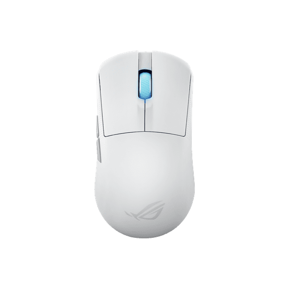ASUS ROG Harpe Ace Mini Wireless Gaming Mouse - 49g Lightweight, AimPoint Pro 42K Optical Sensor, Optical Micro Switches, ROG Polling Rate Booster, Esports & FPS Gaming Ready - White