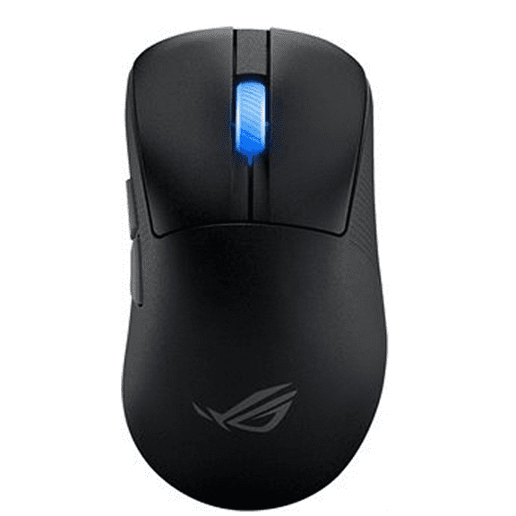 ASUS ROG Keris II WL Ace Optical USB Wireless Ergonomic Mouse, Black