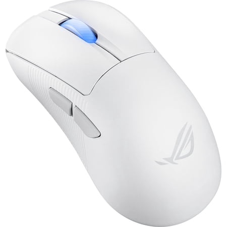 ASUS ROG Keris II WL Ace Optical USB Wireless Gaming Mouse, White