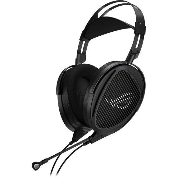 ASUS ROG Kithara Audiophile Open-Back Wired Headphones with Mic – ROG-Tuned HIFIMAN Planar Magnetic Drivers, Adjustable Headband, Extra Ear Cushion, Compatible with DACs, Amps, PC, Console, Mobile
