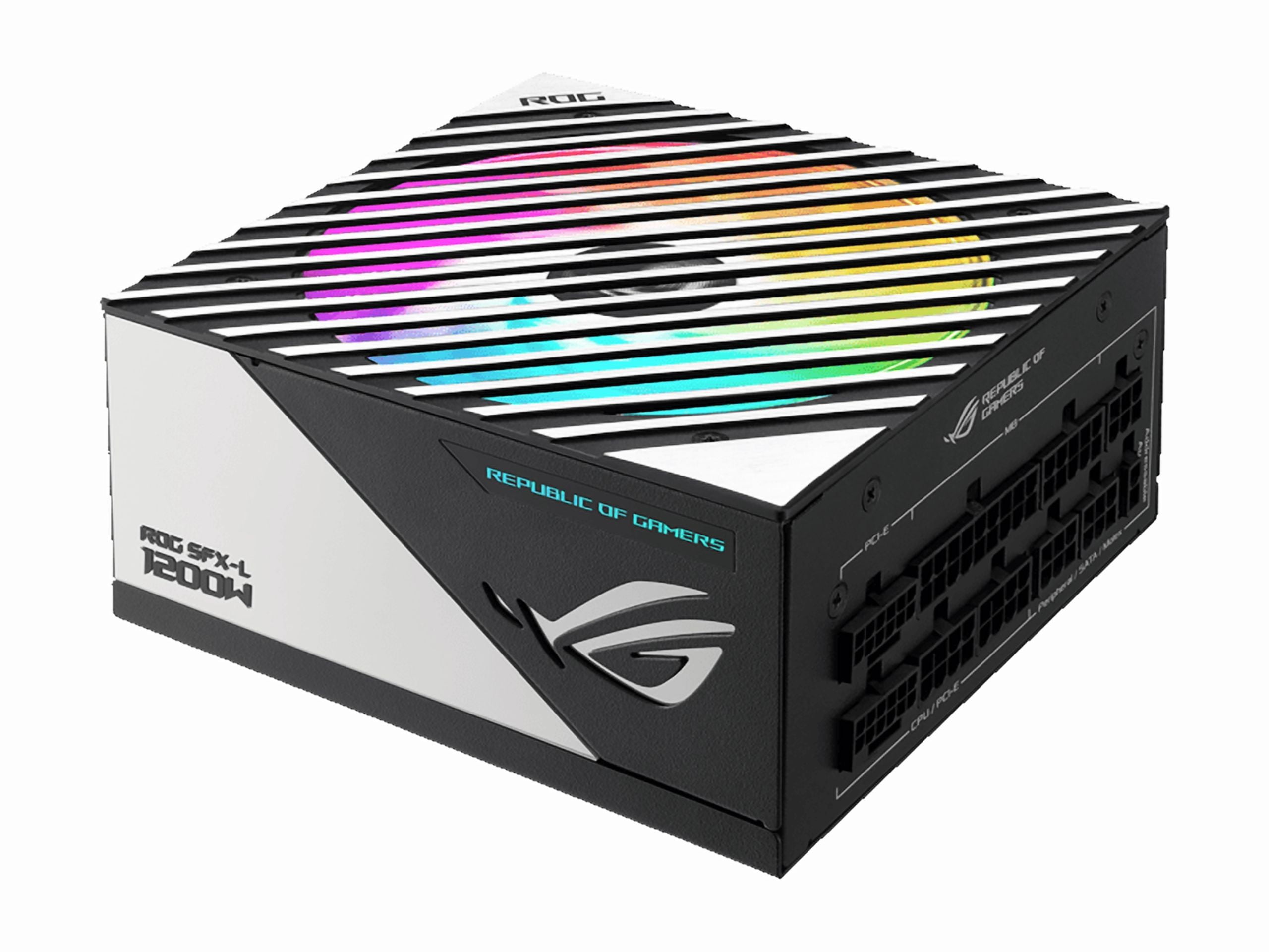 ASUS ROG Loki SFX-L 1200W Titanium PSU (Fully Modular Power Supply, 80+ Titanium, 120mm PWM ARGB Fan, Aura Sync, ATX 3.0 Compatible, PCIe 5.0 Ready)