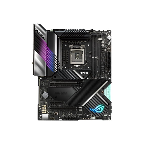 Asus ROG MAXIMUS XIII APEX Desktop Motherboard, Intel Z590 Chipset, Socket LGA-1200, Intel Optane Memory Ready, ATX