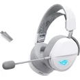 thumbnail image 1 of ASUS ROG Pelta Wireless Gaming Headset (BT, ROG SpeedNova 2.4GHz, USB-C, Lightweight 309g, 50mm ROG Titanium-Plated Drivers, 10mm Super-Wideband Mic, RGB, 70HR Battery, For PC, Switch, PS5)- White, 1 of 10