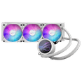 thumbnail image 1 of ASUS ROG RYUO III 360 ARGB White Edition All-in-one AIO Liquid CPU Cooler 360mm Radiator, Asetek 8th gen pump solution, Anime Matrix™ LED Display and ROG AF 12S ARGB fan, 1 of 3