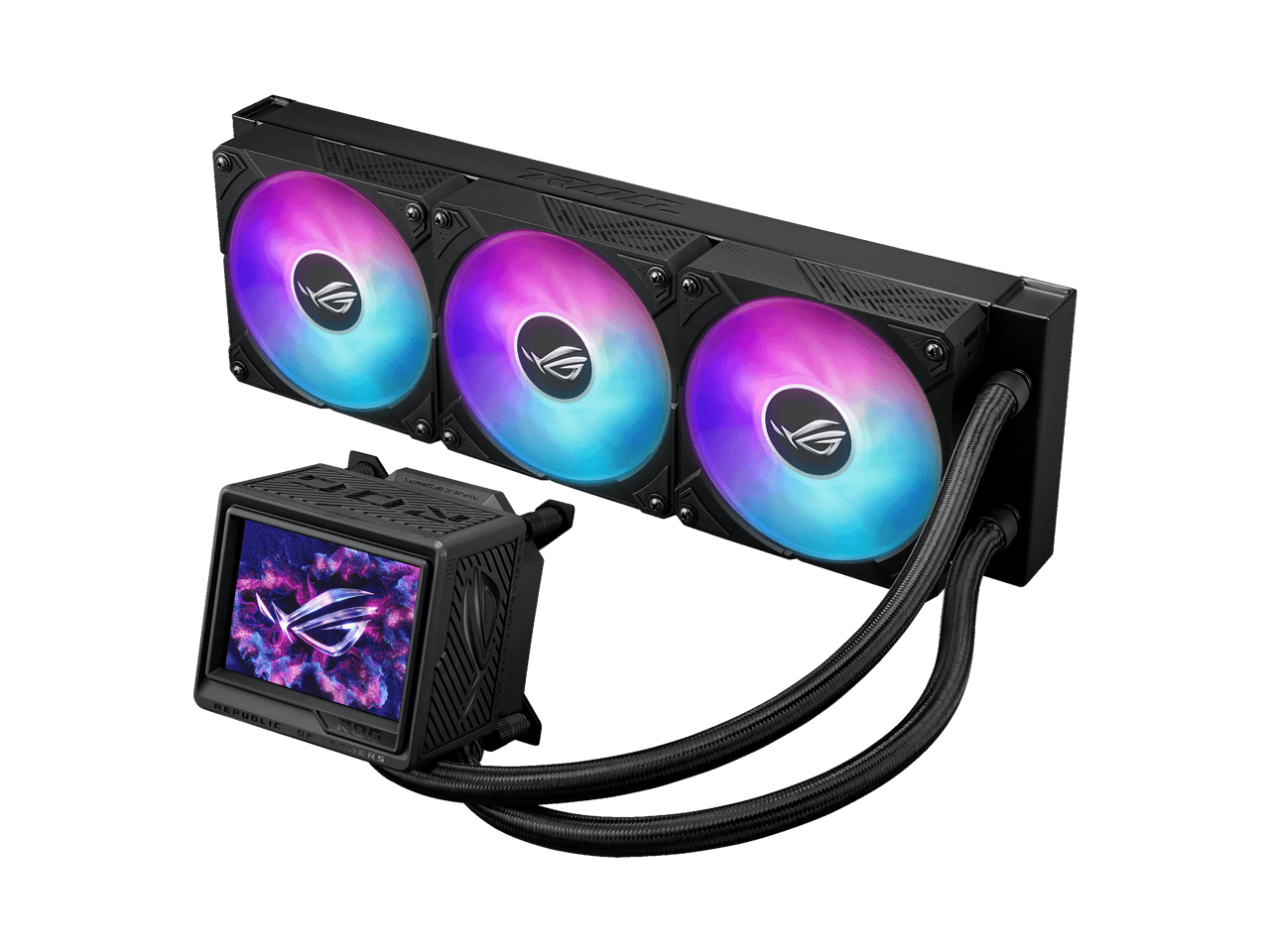 【新品】OMMO IRREGULAR PATTERN AIO SKYSHALO CPU Liquid Cooler AIO CPU Water Cooler-120mm PWN