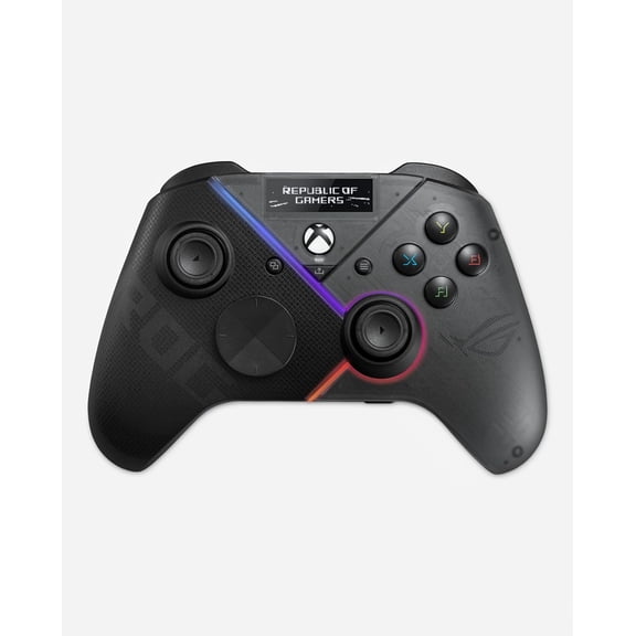 ASUS ROG Raikiri Pro Gaming Controller, OLED Display, TriMode, 48Hr Battery, PC & Xbox