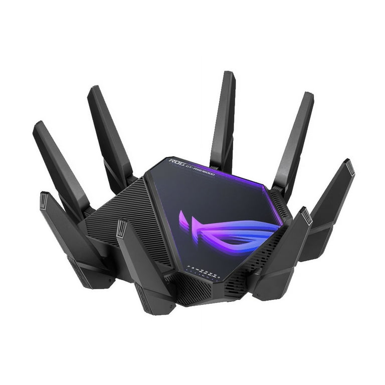 hæk dramatiker daytime ASUS ROG Rapture WiFi 6E Gaming Router (GT-AXE16000) - Quad-Band, 6 GHz  Ready, Dual 10G Ports, 2.5G WAN Port, AiMesh Support, Triple-level Game  Acceleration, Lifetime Internet Security, Instant Guard - Walmart.com
