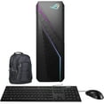 thumbnail image 1 of ASUS ROG STRIX G16CH Gaming Desktop PC (Intel i7-14700F 20-Core, GeForce RTX 4070 12GB, 128GB DDR5 5600MHz RAM, 2TB PCIe SSD, Wifi, Bluetooth, Win 11 Pro) with Premium Backpack, 1 of 7