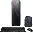 thumbnail image 1 of ASUS ROG STRIX G16CH Gaming Desktop PC (Intel i7-14700KF 20-Core, GeForce RTX 4080 16GB, 128GB DDR5 5600MHz RAM, 4TB PCIe SSD, Wifi, Bluetooth, Win 10 Pro) with Premium Backpack, 1 of 7