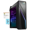 thumbnail image 1 of ASUS ROG STRIX G16CH Gaming Desktop PC (Intel i7-14700KF 20-Core, GeForce RTX 4080 16GB, 32GB DDR5 5600MHz RAM, 2x4TB PCIe SSD (8TB), Wifi, Win 10 Pro) with Microsoft 365 Personal , Dockztorm Hub, 1 of 7
