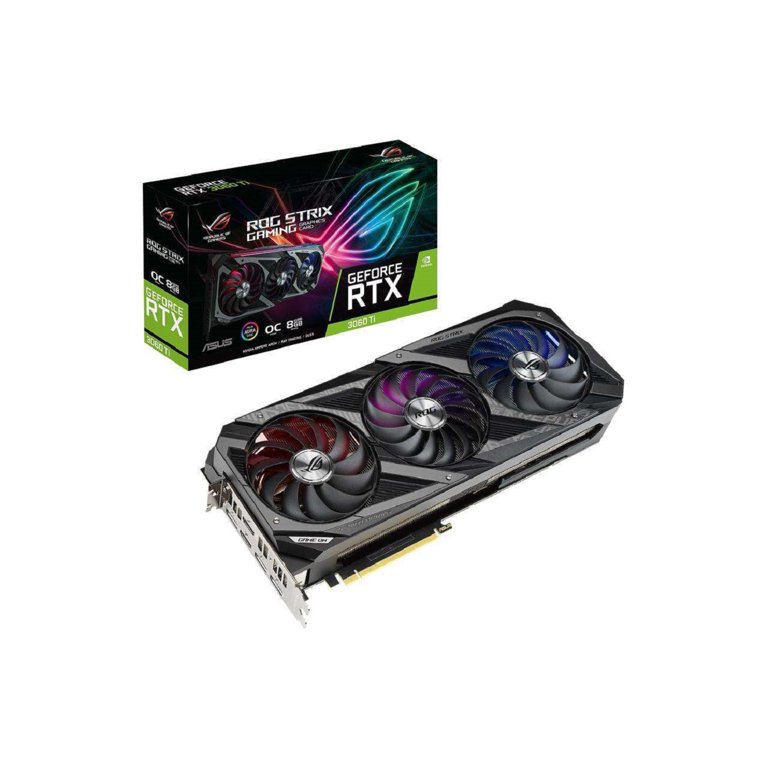 ASUS ROG-STRIX-RTX3060TI-O8G-G GeForce RTX 3060 Ti OC ASUS ROG-STRIX-RTX3060TI-O8G-G GeForce RTX 3060 Ti OC