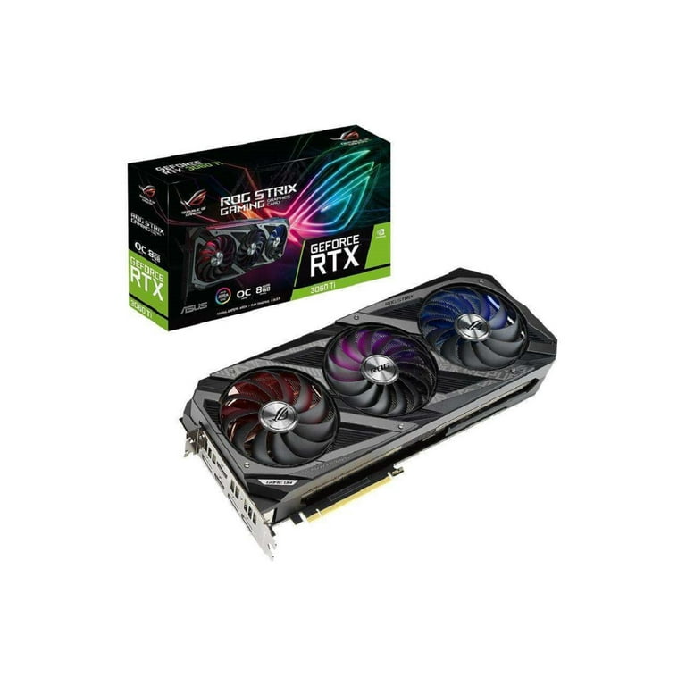 ASUS ROG-STRIX-RTX3060TI-O8G-G GeForce RTX 3060 Ti OC ASUS ROG-STRIX-RTX3060TI-O8G-G GeForce RTX 3060 Ti OC