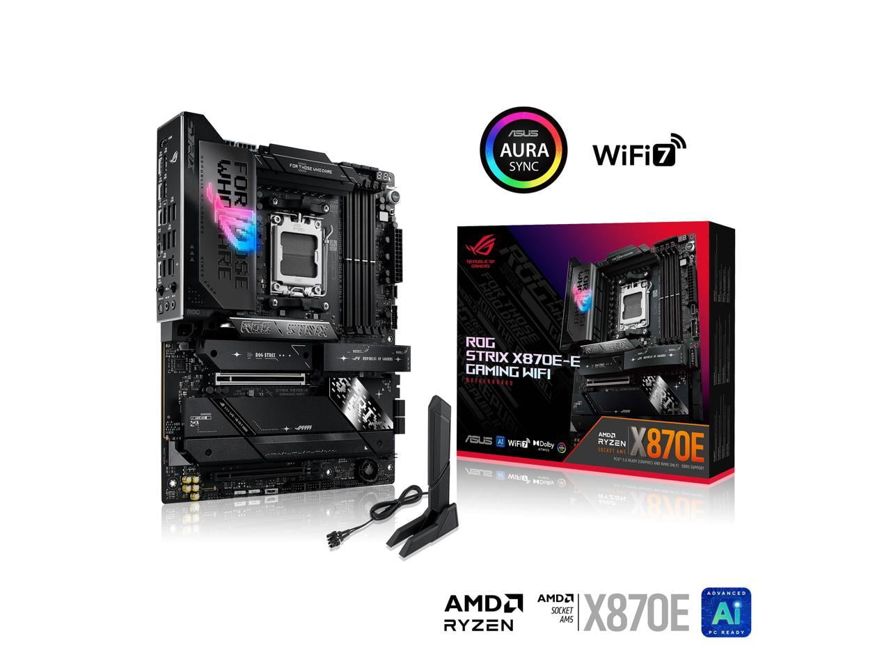 ASUS ROG STRIX X570-E Gaming（ジャンク?） Asus ROG Strix X570-E Gaming ATX Motherboard with PCIe 4.0