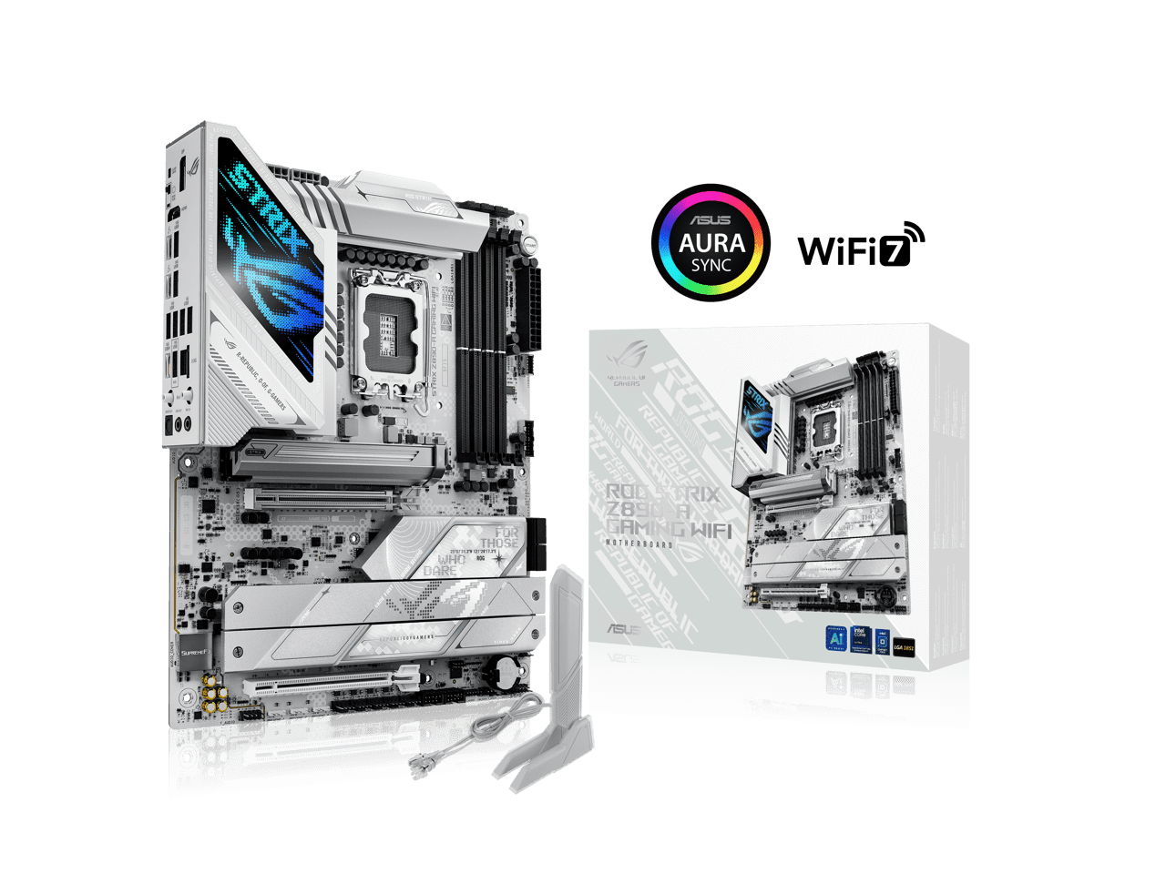 Asus ROG Strix Z890-A GAMING WIFI LGA-1851 DDR5 ATX Gaming Desktop Motherboard