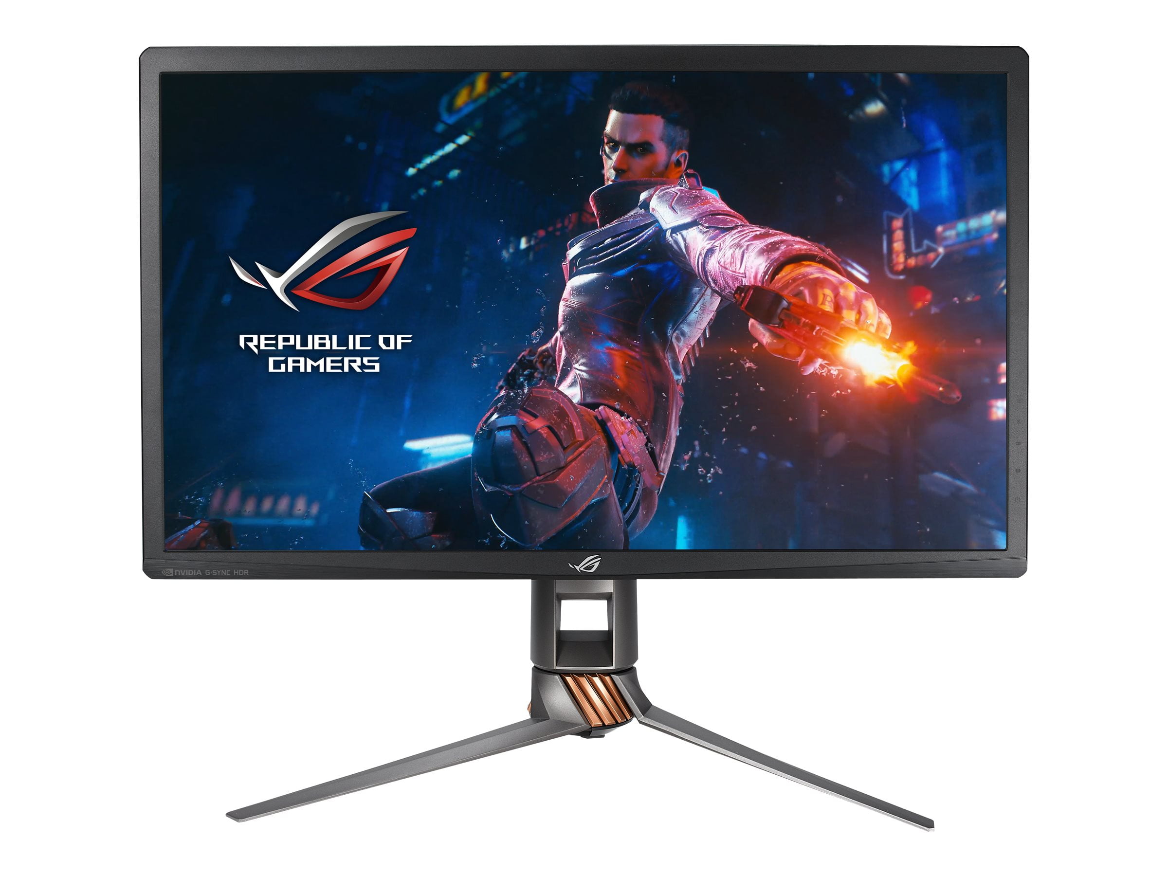 ROG ASUS PG27UQ 4Kゲーミングモニター ASUS-ROG-SWIFT-PG27UQ-LED-
