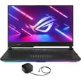 thumbnail image 1 of ASUS ROG Scar 15 Gaming/Entertainment Laptop (AMD Ryzen 9 5900HX 8-Core, 15.6in 300Hz Full HD (1920x1080), NVIDIA RTX 3080, 16GB RAM, 2x1TB PCIe SSD (2TB), Win 11 Home), 1 of 7