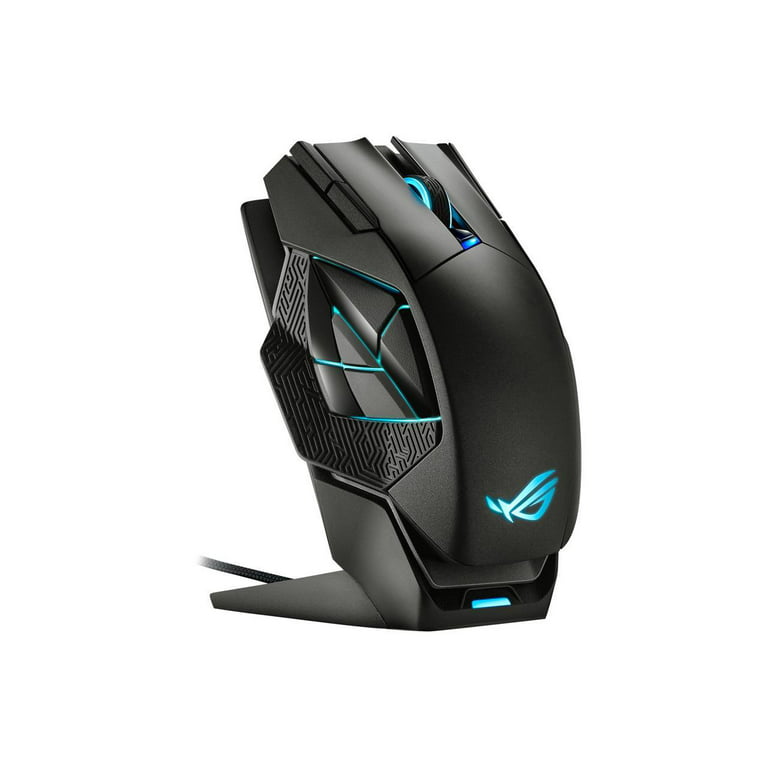 Stavning virkningsfuldhed jeg er enig ASUS ROG Spatha X Wireless Gaming Mouse (Magnetic Charging Stand, 12  Programmable Buttons, 19,000 DPI, Push-fit Hot Swap Switch Sockets, ROG  Micro Switches, ROG Paracord and Aura RGB lighting) - Walmart.com