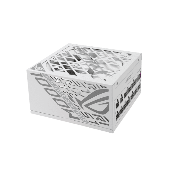 ASUS ROG Strix 1000W Platinum White Edition (80 PLUS & Cybenetics Platinum, fully modular ATX, ATX 3.1, PCIe 5.1, GaN MOSFET, GPU-First IVS, ROG Equalizer 12V-2x6 power cable, 10-year warranty)