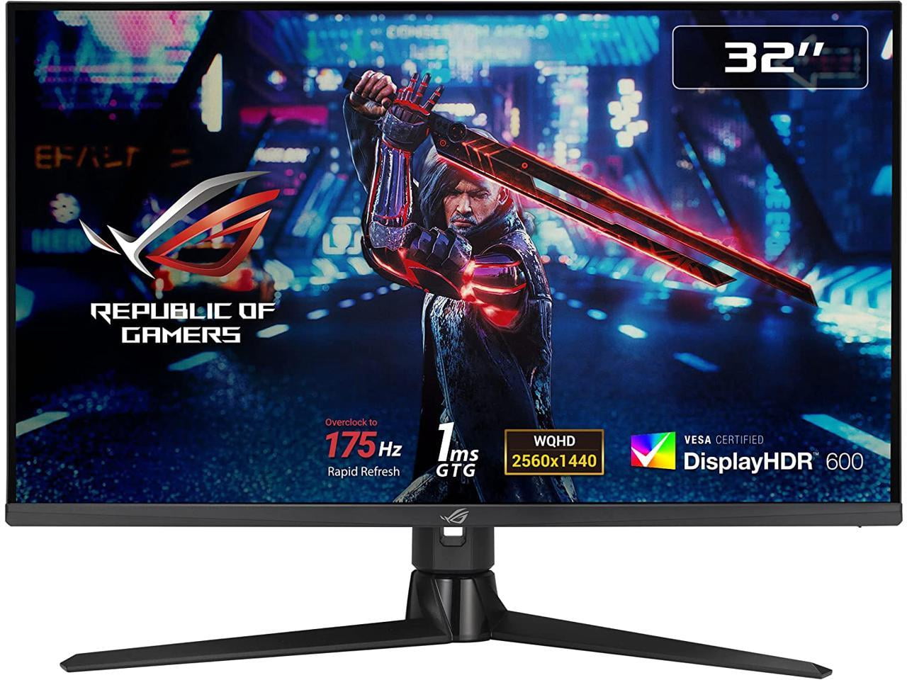ASUS TUF Gaming 32" QHD 170Hz IPS Gaming Monitor - 1ms, G-Sync Compatible, FreeSync Premium, HDR400