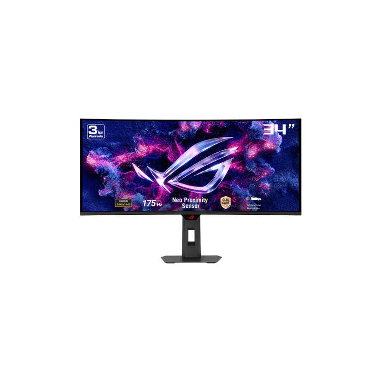 シンオウ ASUS ROG Strix XG34WCDG 34-Inch UltraWide Curved OLED Gaming