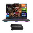 thumbnail image 1 of ASUS ROG Strix G16 AI Gaming Laptop 16.0in WUXGA (AMD Ryzen 9 8940HX, NVIDIA GeForce RTX 5070 Ti 12GB, 16GB DDR5, 1TB PCIe SSD, Win 11 Pro) w/USB-C Dock, 1 of 7