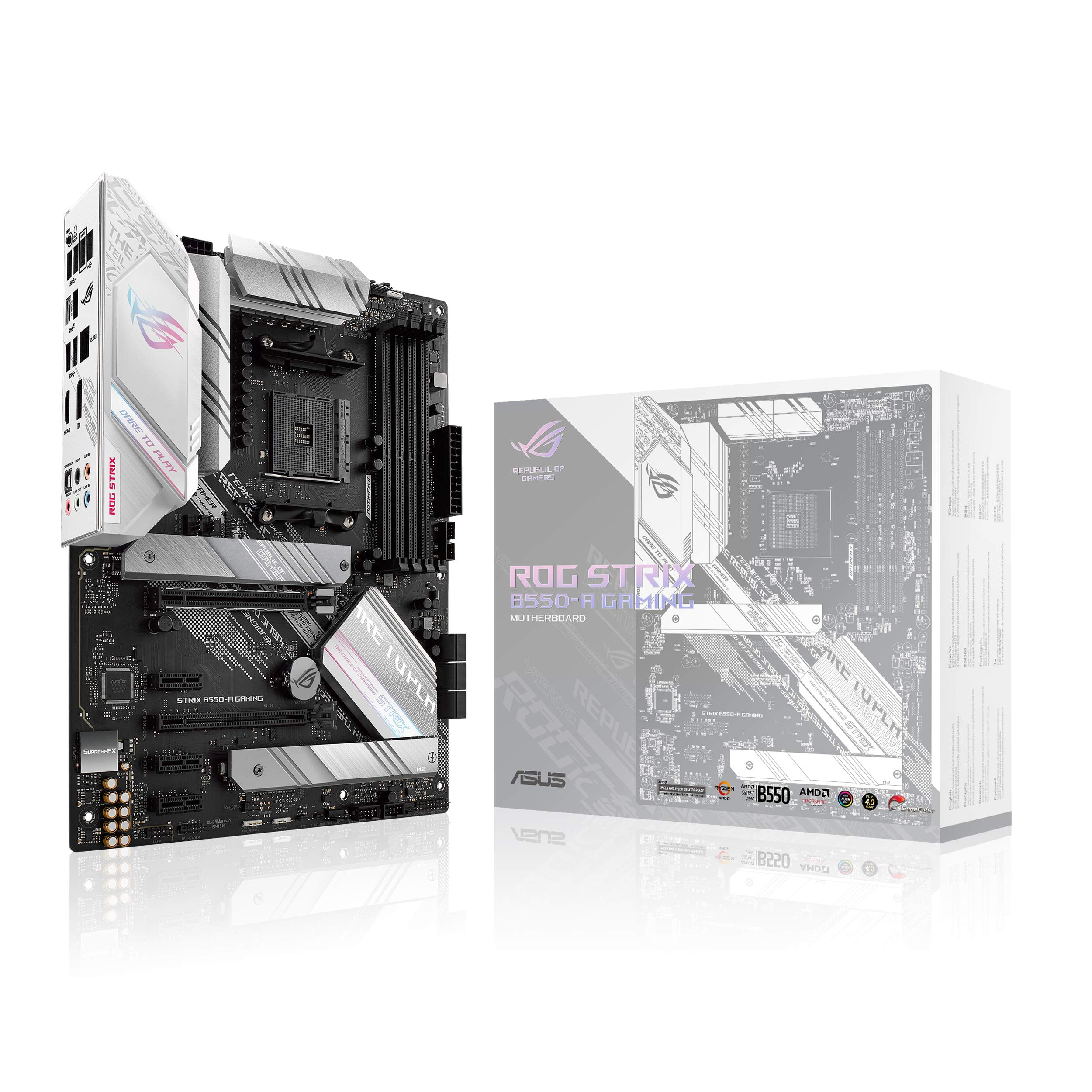 ASUS ROG Strix B550A Gaming AMD ATX Motherboard with PCIe 4.0, 2.5Gb