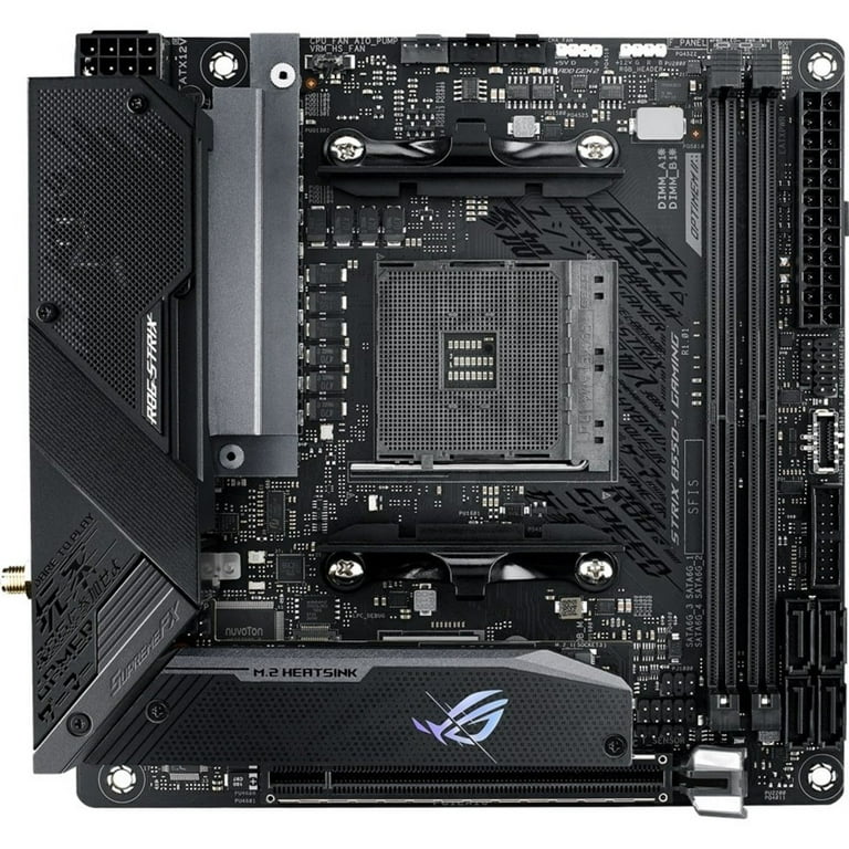 Asus ROG Strix B550-I GAMING Desktop Motherboard, AMD Chipset
