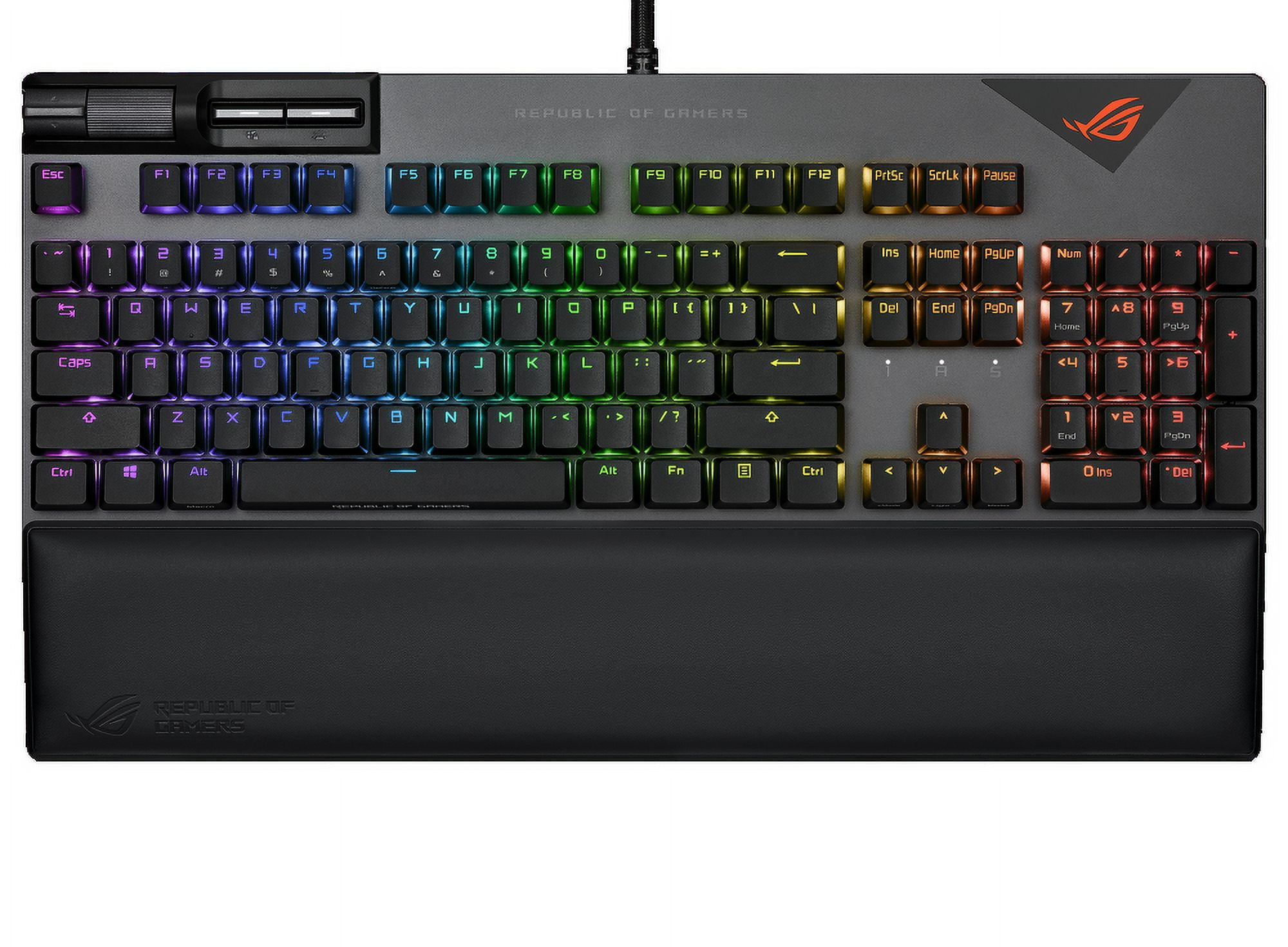 ASUS ROG Strix Flare II 100% RGB Gaming Keyboard, ROG NX Blue