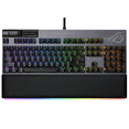 thumbnail image 1 of ASUS ROG Strix Flare II Hot-swappable USB 2.0 Gaming Keyboard with Wrist Rest, Black, 1 of 2