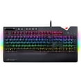 thumbnail image 1 of ASUS ROG Strix Flare (Cherry MX Red) Aura Sync RGB Mechanical Gaming Keyboard with Switches, Customizable Badge, USB Pass Through and Media Controls, 1 of 5