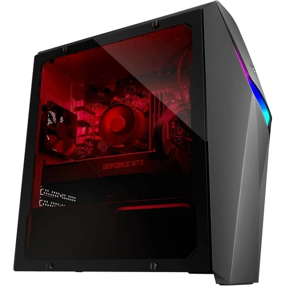 ASUS ROG Strix G10DK Gaming Desktop PC, AMD Ryzen 7 3700X, GeForce GTX 1660 Ti, 16GB DDR4 RAM, 512GB PCIe SSD, Wi-Fi 5, Windows 10 Home, G10DK-AB764 Computer