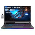 thumbnail image 1 of ASUS ROG Strix G15 15.6" FHD 144Hz Gaming Laptop, AMD Ryzen 7-4800H, 64GB RAM, 2TB PCIe SSD, Backlit Keyboard, GeForce RTX 3060 Graphics, Windows 11 Home, Gray, 32GB USB Card, 1 of 8