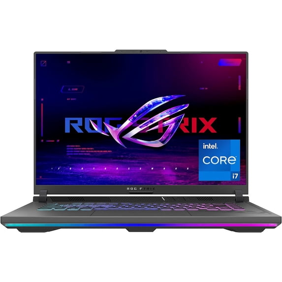 ASUS ROG Strix G16 (2023) Gaming Laptop, 16” 16:10 FHD 165Hz, GeForce RTX 4060, Intel Core i7-13650HX, 16GB DDR5, 1TB PCIe SSD, Wi-Fi 6E, Windows 11, Eclipse Gray