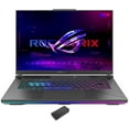 thumbnail image 1 of ASUS ROG Strix G16 G614 Gaming Laptop (Intel i9-14900HX 24-Core, 16.0in 240 Hz Wide QXGA (2560x1600), GeForce RTX 4060, 16GB DDR5 5600MHz RAM, 1TB PCIe SSD, Backlit KB, Win 10 Pro) with USB-C Dock, 1 of 7