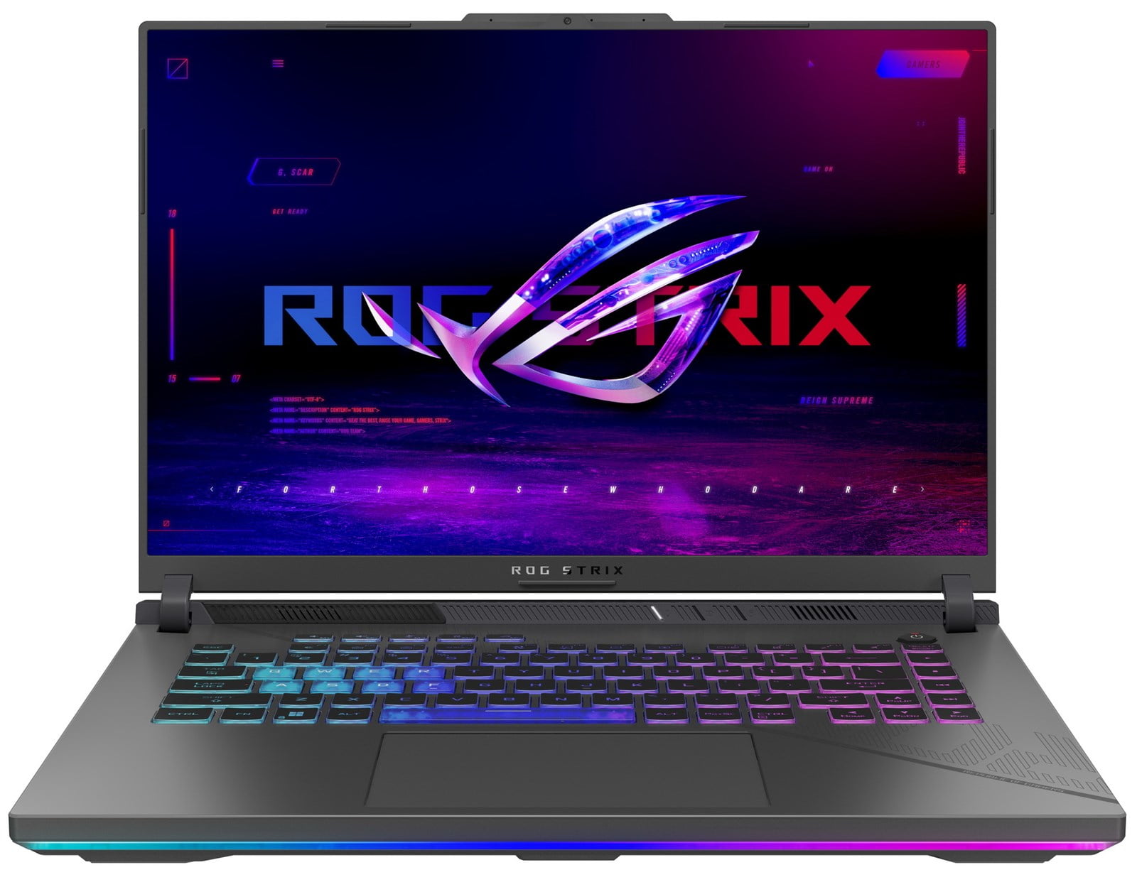 ASUS ROG Strix G16 Gaming Laptop 16.0in 240 Hz WQXGA (14th Gen Intel i9-14900HX, GeForce RTX 4060 8GB, 16GB DDR5, 4TB SSD, Per Key RGB KYB, Thunderbolt 4, Wi-Fi 6E, Win 11 Home)