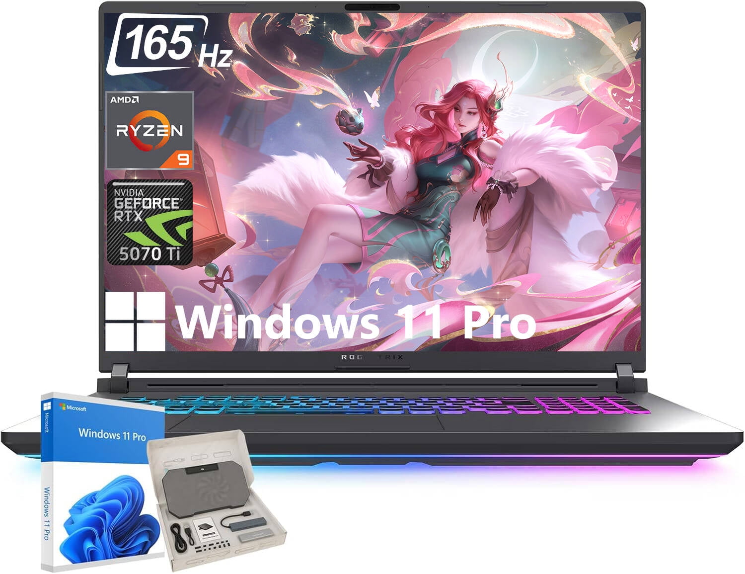 ASUS ROG Strix G16 Gaming Laptop, AMD Ryzen 9 8940HX (16-core