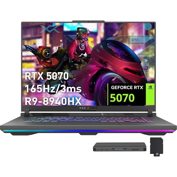 ASUS ROG Strix G16CH Gaming Desktop - Intel Core i7-13700F up to 5.2 GHz CPU, 32GB RAM, 4TB NVMe SSD + 16TB HDD, NVIDIA GeForce RTX 3080 10GB , RGB Case, Windows 11 Pro