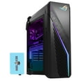 thumbnail image 1 of ASUS ROG Strix G16CH Gaming Desktop PC (Intel i7-14700F, RTX 4060 8GB, 16GB DDR5 RAM, 2x2TB PCIe SSD (4TB), RJ-45, Wi-Fi 6E, BT 5.3, USB KB/Mouse, Win 10 Pro) w/DKZ Hub USB Port Expander, 1 of 7