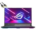 thumbnail image 1 of ASUS ROG Strix G17 Gaming Laptop, 17.3" FHD 144Hz 3ms, AMD 8-Core Ryzen 7 4800H (Beat i5-11600), GeForce RTX 3060, 8GB RAM, 512GB SSD, USB-C, HDMI, RJ45, WiFi 6, RGB, Mytrix HDMI 2.1 Cable, Win 10, 1 of 8