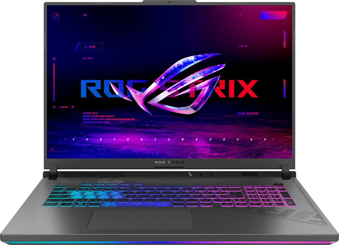 ASUS ROG Strix G18 18in 240Hz WQXGA IPS Gaming Laptop (Intel i9-13980HX  24-Core, GeForce RTX 4080 12GB, 64GB DDR5 4800MHzRGB KYB, WiFi 6E,  Win11Pro) 