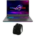 thumbnail image 1 of ASUS ROG Strix G18 Gaming/Entertainment Laptop (Intel i9-13980HX 24-Core, 18in 240Hz Wide QXGA (2560x1600), GeForce RTX 4080, 64GB DDR5 4800MHz RAM, Win 11 Home) with Backpack, 1 of 7
