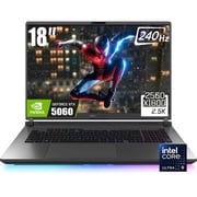 ASUS ROG Strix G18 Gaming Laptop, 18 2560 x 1600 2.5K 240Hz Nebula Display, Intel Core Ultra 9 275HX, NVIDIA GeForce RTX 5060 8GB GDDR7, RGB Backlit KB, Win11 Home16GB DDR5 - 1TB SSD