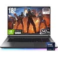 thumbnail image 1 of ASUS ROG Strix G18 Gaming Laptop, 18" 2560 x 1600 2.5K 240Hz Nebula Display, Intel Core Ultra 9 275HX, NVIDIA GeForce RTX 5060 8GB GDDR7, RGB Backlit KB, Win11 Home(16GB DDR5 * 1TB SSD), 1 of 5